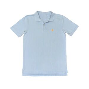 Brooks Brothers Pique Slim Fit Short Sleeve Polo Men’s Medium - Light Blue